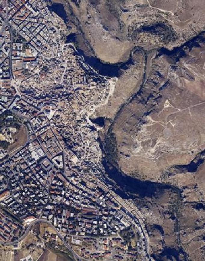 Foto aerea di Matera